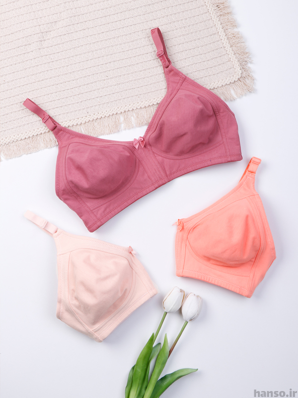 7 سوتین پرسی نخی بدون فنر ایزابلا کد 055