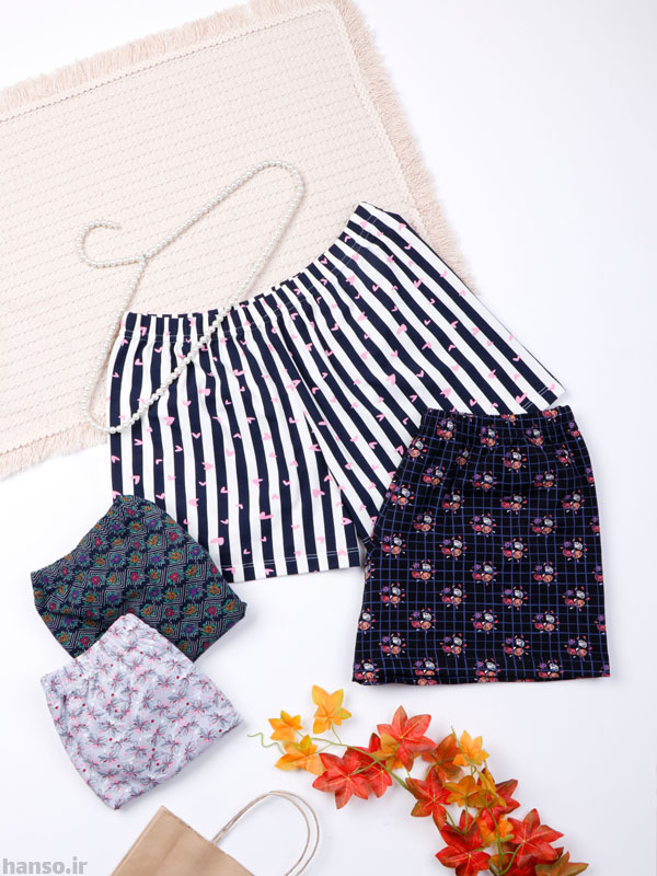 3 شورتک زنانه نخی Adak آداک سایز 2XL کد 97