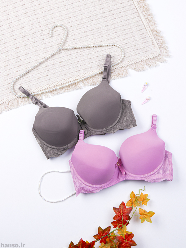 5 سوتین اسفنجی فنردار کد 721