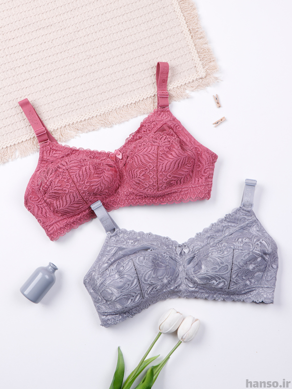 7 سوتین مینی مایزر بدون فنر نخ و دانتل ایزابلا کد 920