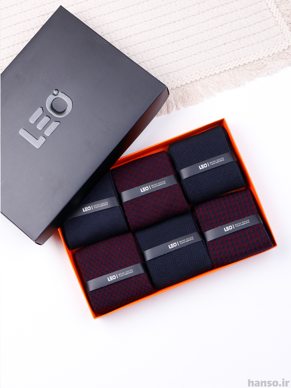 2 پک جوراب ساقدار لئو Leo کد 118