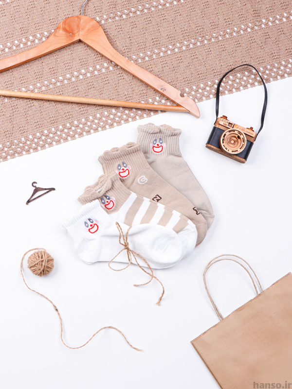 1 جوراب مچی زنانه نخی الیت ELITE کد 22