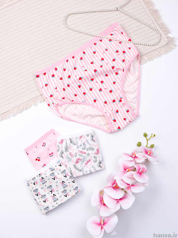 4 شورت زنانه اسلیپ نخی Adak آداک کد 3-132