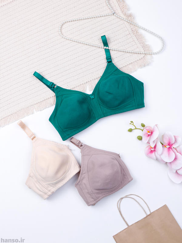 9 سوتین پرسی بدون فنر نخی شادی Shadi کد 55