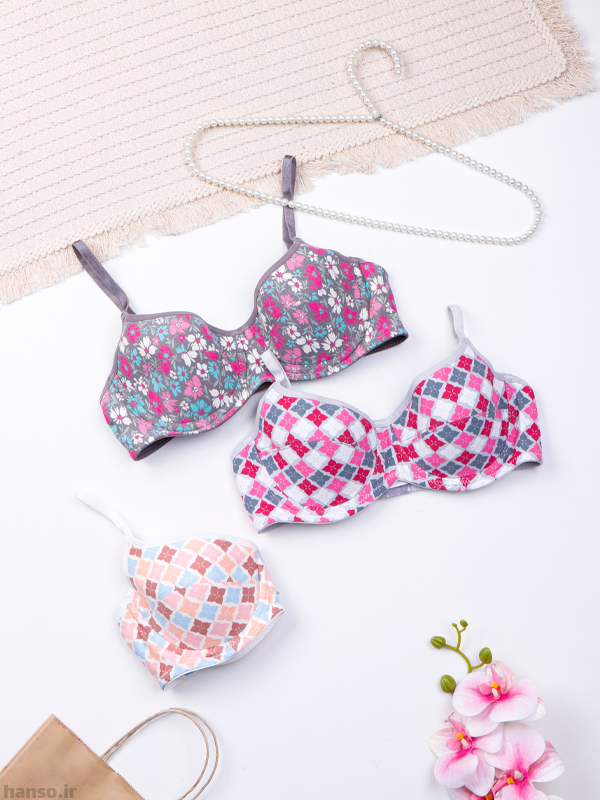 3 سوتین کاپدار نخی فنردار آنیت Anit کد 2025