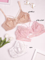 سوتین توری فنردار هارنس ژوبین کد 205 - Image 7