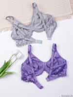 ست شورت و سوتین پرسی نخ و دانتل فنردار ایزابلا کد 0170