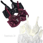 سوتین فنر‌دار پرلون شاندرمن Shanderman مینی مایزر کد 2385 طرح Arantis