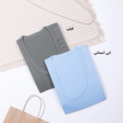 زیر پوش نیمه آستین یقه گرد مردانه آداک Adak کد 7010