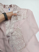 لباس خواب زنانه حریر دو تکه ان بی بی NBB کد 3820