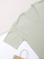 زیر پوش نیمه آستین یقه گرد مردانه آداک Adak کد 7010