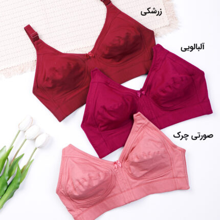 سوتین نخی بدون فنر کش پهن ایزابلا کد 0350