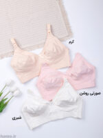 سوتین نخی بدون فنر کش پهن ایزابلا کد 0350