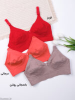 سوتین نخی بدون فنر کش پهن ایزابلا کد 0350