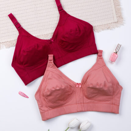 سوتین نخی بدون فنر کش پهن ایزابلا کد 0350