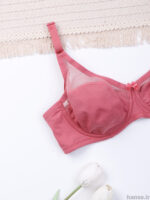 سوتین پرسی نخی شیشه‌ای فنردار ایزابلا کد 065