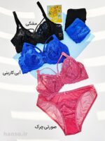 ست شورت و سوتین دانتل فنردار ایزابلا کد 610