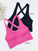 نیم تنه کاپدار پشت ضربدری کد 48343
