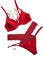 ست شورت و سوتین اسفنجی فنردار اما EMA کد 6030
