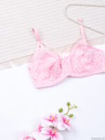 ست شورت و سوتین توری فنردار ژوبین کد 1369