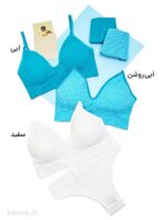 ست نیم تنه و شورت کاپدار بدون فنر کد 5414