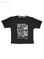 ست تیشرت و شلوارک طرح گل آفر Offer کد 5423