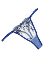 ست شورت و سوتین توری فنردار نوشه پوش کد 889 - طرح 03