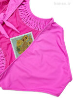 مایو زنانه یک تکه کاپدار (کاپ ثابت) بدون فنر کد 5452