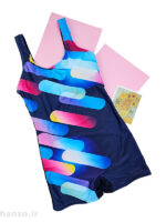 مایو زنانه یک تکه کاپدار بدون فنر پادار کد 5461