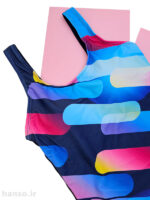 مایو زنانه یک تکه کاپدار (کاپ ثابت) بدون فنر کد 5461