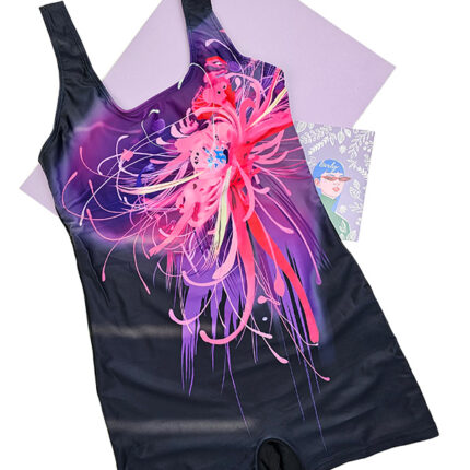 مایو زنانه یک تکه کاپدار بدون فنر پادار کد 5462