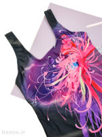 مایو زنانه یک تکه کاپدار بدون فنر پادار کد 5462