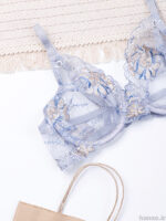 ست شورت و سوتین فنردار توری ژینا Jina فیلی کد 1600