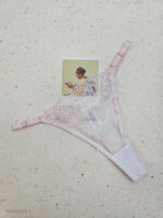 ست شورت و سوتین فنردار توری ژینا Jina گلی کد 2005