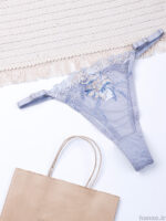 ست شورت و سوتین فنردار توری ژینا Jina فیلی کد 1600