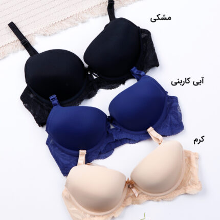 سوتین اسفنجی کاپدار فنردار کد 713