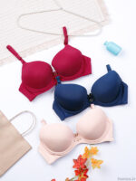 سوتین اسفنجی کاپدار فنردار کد 704