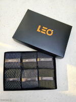 پک جوراب ساقدار لئو Leo کد 8104 - جعبه 6 جفتی