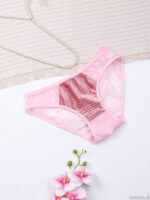 ست شورت و سوتین فنردار تور و مخمل ژوبین کد 3047