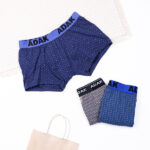 شورت مردانه پادار نخی آداک Adak طرحدار کد 1-211