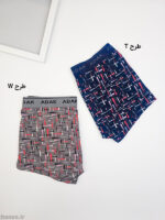 شورت مردانه پادار نخی آداک Adak طرحدار کد 211