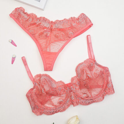 ست شورت و سوتین فنردار توری Pedli پدلی کد P209