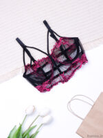 ست شورت و سوتین نیمه بلند فنردار توری Bereta برتا کد 2511EB