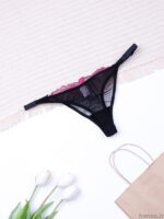 ست شورت و سوتین نیمه بلند فنردار توری Bereta برتا کد 2511EB