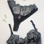 ست شورت و سوتین فنردار توری Pedli پدلی کد P207