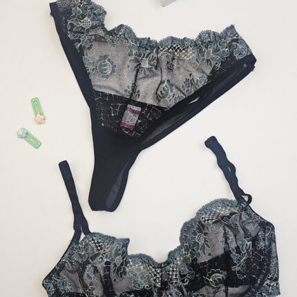 ست شورت و سوتین فنردار توری Pedli پدلی کد P207