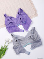 سوتین پرسی نخ و دانتل بدون فنر ایزابلا کد 0155