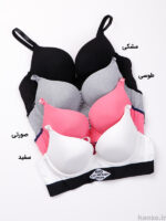 ست شورت و سوتین اسفنجی فنردار کد E133