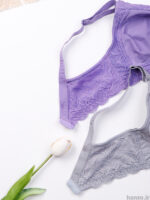 سوتین پرسی نخ و دانتل بدون فنر ایزابلا کد 0155