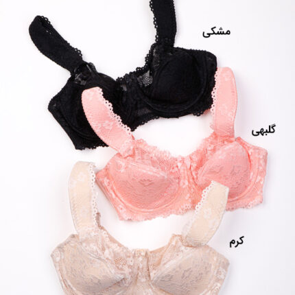 سوتین فنردار دانتل روژان Rojan کد 5030